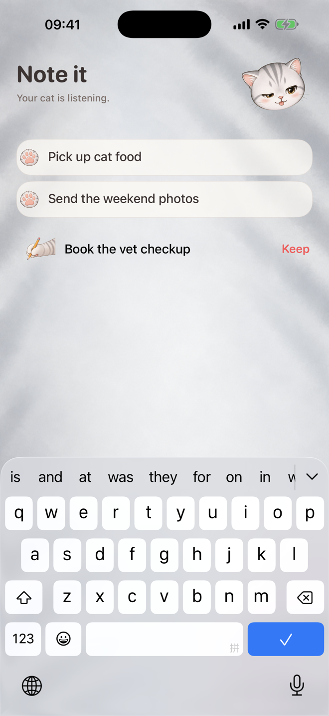 Real product UI